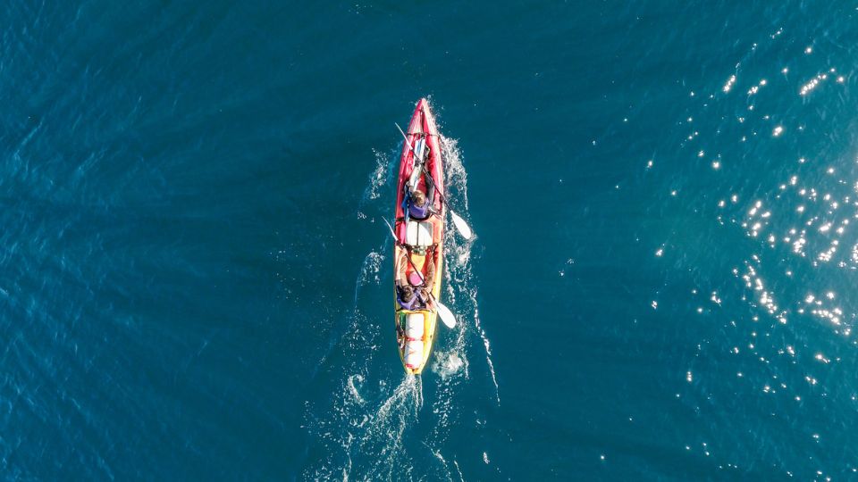 Kayak sur le lagon